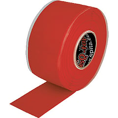 Stokvis zelfklevende tape RQT, silicoon, rood, (lxb) 3.65mx25.4mm, UV-bestendig