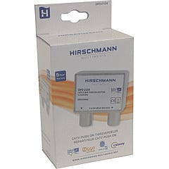 Hirschmann ontvangstsplitter Shopconcept, aansluitingwijze male-female-male