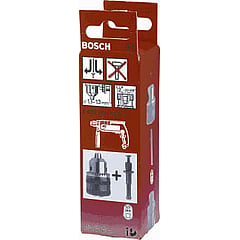 Bosch boorhouder, 1/2", spanbereik 1.5-13mm, re en linksom, klopvast