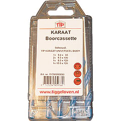 TIP cassette, HSS blank geslepen, Ø 5.0x85/2x 6.0x100/8.0x120