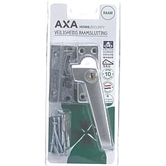 Axa raamsluiting oplengteg, aluminium, rechts, vergrendeling cilinderslot, geëloxeerd