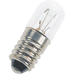 Bailey ind- en signaleringslamp, diam 10mm, lampsp 220V, voet E10