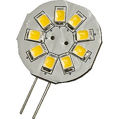 Bailey led-lamp, wit, le 47mm, diam 35mm, rond, nom. 10-30V