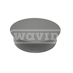 Wavin Wadal lijmfitting met 1 aansluiting, PVC, grijs, uitwendige buisdiameter 75mm, 41