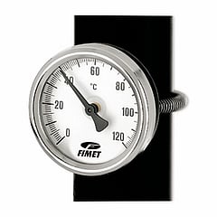 Watts Industries thermometer t.b.v. cv-installatie, N.v.t. (klemveer)