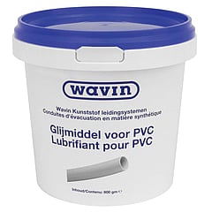 Wavin glijmiddel, netto 800g, toepasbaar op PVC-U/PE/GVK