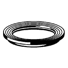 Viega pakkingring platte afd ring 9954.92-V, rubber, zwart, bu diam 69mm