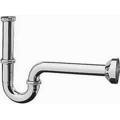 hansgrohe buissifon, messing, chroom, 1.1/4" x 32mm, wast/fontein