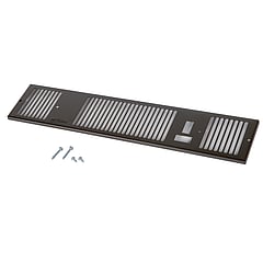 Remeha grille plintverwarmer Kickspace 500, zwart