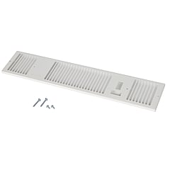 Remeha grille plintverwarmer Kickspace 600, wit