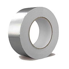 Panflex zelfklevende tape, aluminium, zilver, (lxb) 50mx50mm, UV-bestendig, zelfdov