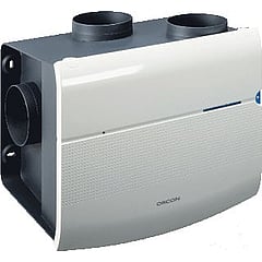Orcon MVS-15R mechanische ventilatiebox met randaardestekker 38,9 x 44,9 x 30,3 cm, wit