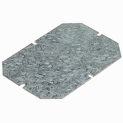 Legrand BTicino Plexo montageplaat voor kast/lessenaar, staal, (hxb) 254x154mm oppervlaktebescherming