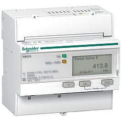 Schneider Electric met IEM3100/3200 elektriciteitsmeter, type meter elektronisch