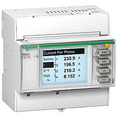 Schneider Electric met PM3200 multimeter, indicatie/aanduiding digitaal, meetbereikkeuze