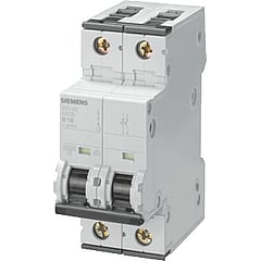 Siemens 5SY4 installatieautomaat 2, uitschakelaarkarakteristiek C, nom. (meet-)stroom