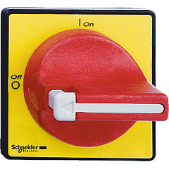 Schneider Electric knop rood/geel v0-v2