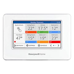 Honeywell Home evohome bedieningspaneel zoneregeling, 100x140x20mm, voor cv-ketel reg