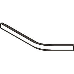 Novellini Giada afwaterstrip (set à 2 stuks), 90 cm lang
