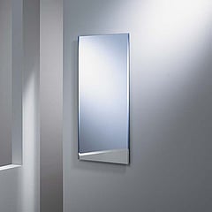 Silkline spiegel rechthoekig met 10mm facetrand links en rechts montage staand 60x30 cm