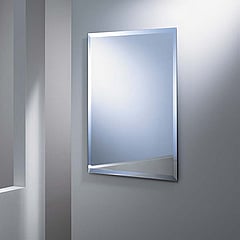 Silkline spiegel rechthoekig met facetrand 25mm montage staand 80x60 cm