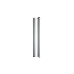 Plieger Trento designradiator verticaal m. middenaansluiting 1800x590mm 1357W wit(RAL9016)