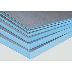 Wedi bouw plaat/paneel 1250 x 600 x 4 mm, blauw