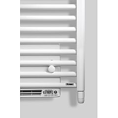 Vasco Iris HD-EL-BL elektrische radiator met blower 500x1330 mm n26 1750 W, wit