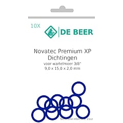De beer premium ring wartelmoer 3/8" 9x15x2,0 a 10 stuks