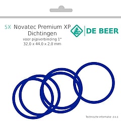 De beer premium ring pijpverbinding 1" 32x44x2,0 a 5 stuks