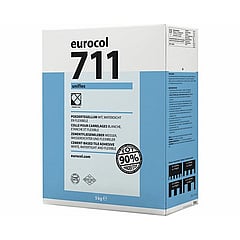 Eurocol 711 uniflex tegelpoederlijm a 5 kg., wit