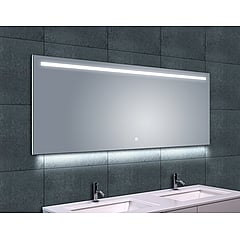 Wiesbaden Ambi One spiegel met dimbare LED-verlichting en verwarming 160 x 60 cm