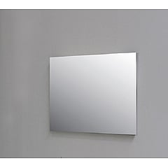 Sub spiegel rechthoek 80x3x80 cm, aluminium