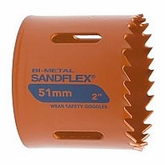 Bahco Sandflex gatzaag bi-metaal 60 mm., oranje