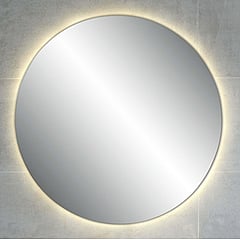 Plieger Ambi Round spiegel rond m. indirecte LED verlichting 100cm