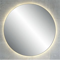 Plieger Ambi Round spiegel rond m. indirecte LED verlichting 80cm