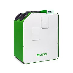 Duco DucoBox Energy Premium WTW unit, 325/460, 2 zones, links met heater