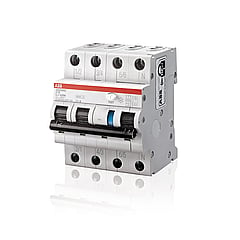 ABB Componenten System pro M compact aardlekautomaat 3p+n, b kar, 16a, 300ma, 6ka a type