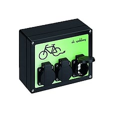 Spelsberg laadpaal voor elektrische fiets, 3-fase, 3,5kW, zwart
