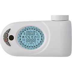 Standaard digitale thermostaat, klasse 2, standaard wit, IPX4 (prijs i.c.m. elektrische radiator)