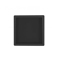 Sub inbouwnis 30 x 30 x 7 cm, mat zwart