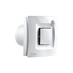 Soler & Palau Silent Dual 200 afzuigventilator voor badkamer en toilet 18,7 x 18,7 cm, wit
