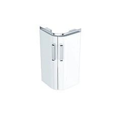 Geberit Renova compact fonteinonderkast 2 deuren 42,5 cm, glans wit