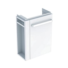 Geberit Renova compact fonteinonderkast 1 handdoekhouder deur, glans wit
