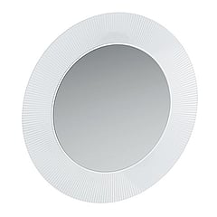 Kartell•LAUFEN spiegel met rand ø78cm, transparant