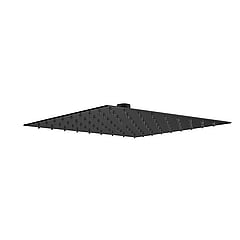 Plieger Napoli hoofddouche vierkant 25x25cm mat zwart