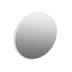 Plieger Bianco Round spiegel 100cm met witte lijst