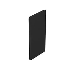 Sub Kronos infrarood paneel 1185x585mm 600w mat zwart, glas mat zwart