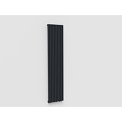 Sub 483 radiator 39x180 cm 958 W, mat zwart