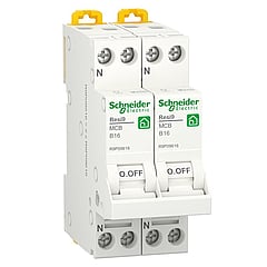 Schneider Electric Resi 9 installatieautomaat 2P+2N B16 6KA